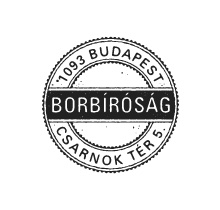 Borbíróság logo  megbízó: Borbíróság Étterem terv: Vargha Balázs