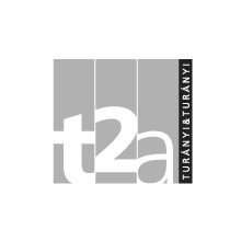 T2a logo  megbízó: Turányi és Turányi Építész Iroda terv: Vargha Balázs